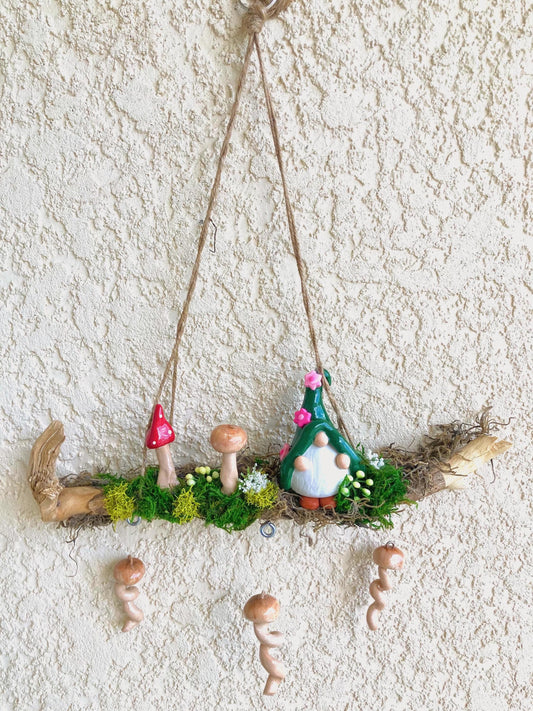 Gnome wind chime