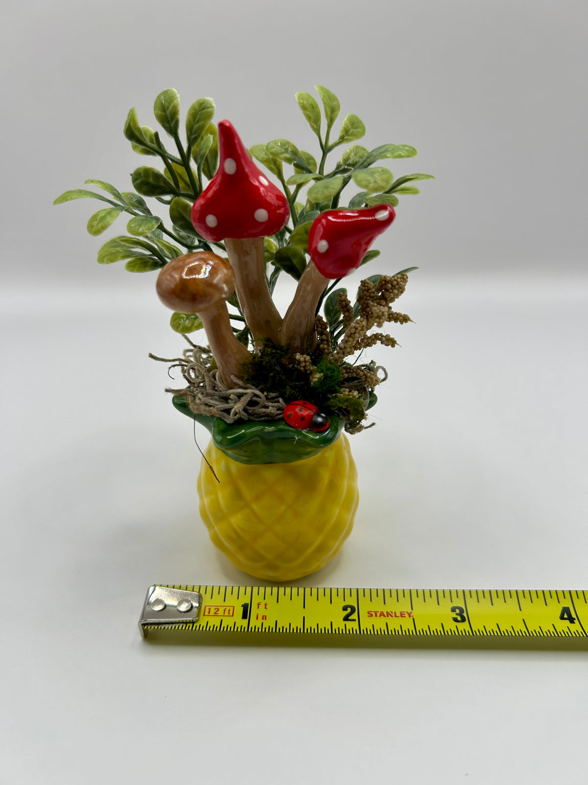 Pineapple fairy garden