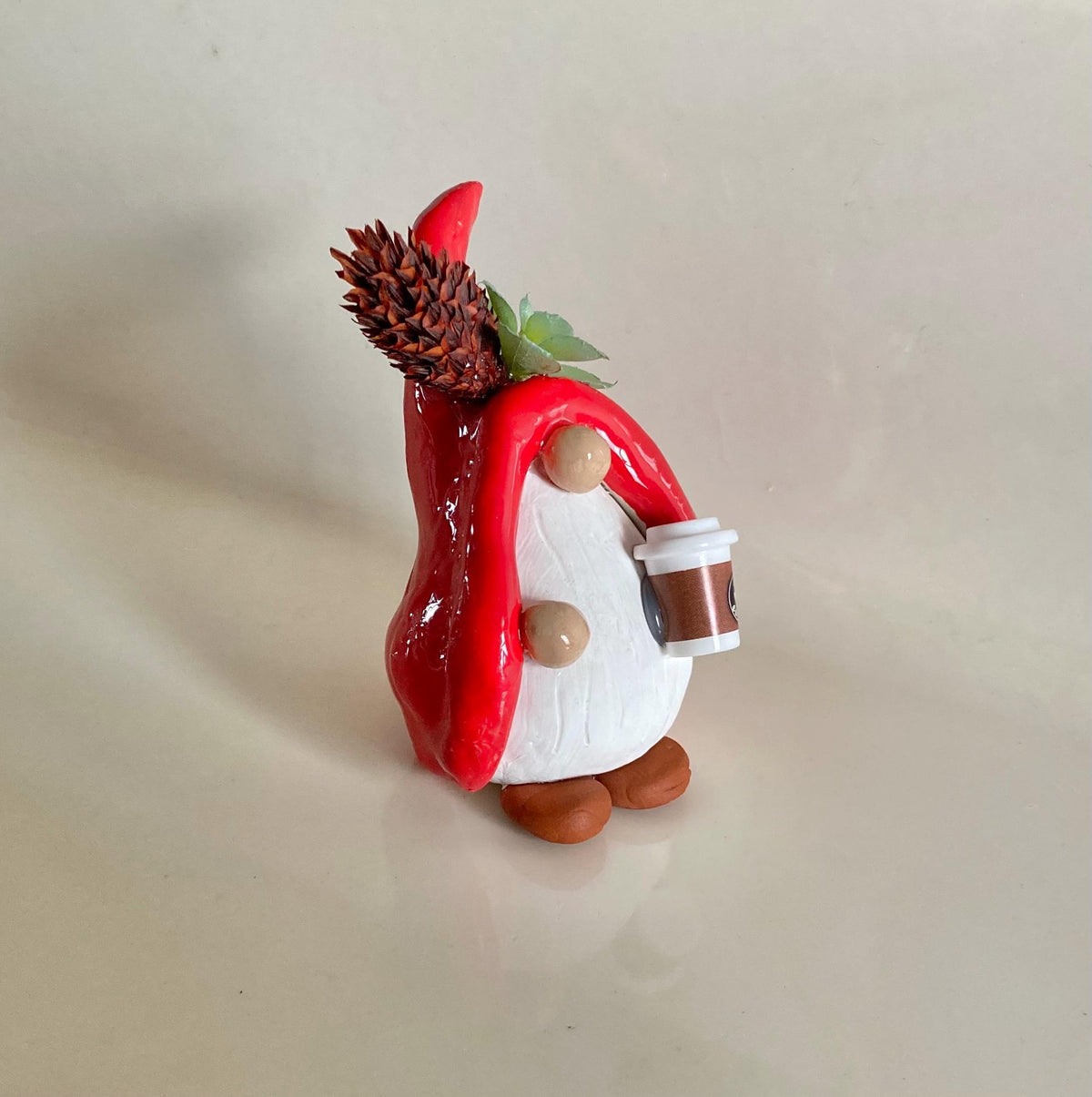 Coffee Gnome Figurine