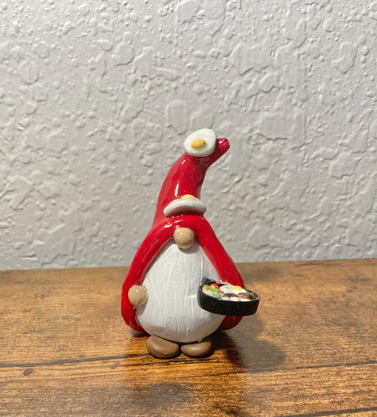 Breakfast Gnome Figurine