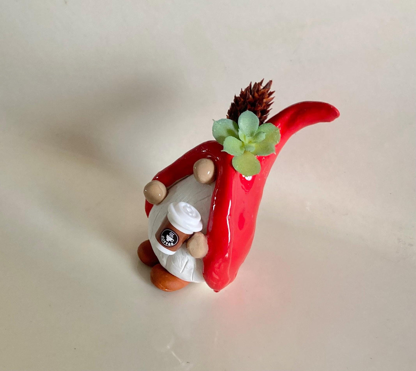 Coffee Gnome Figurine