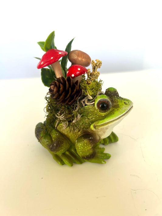 Whimsical Frog Fairy Garden