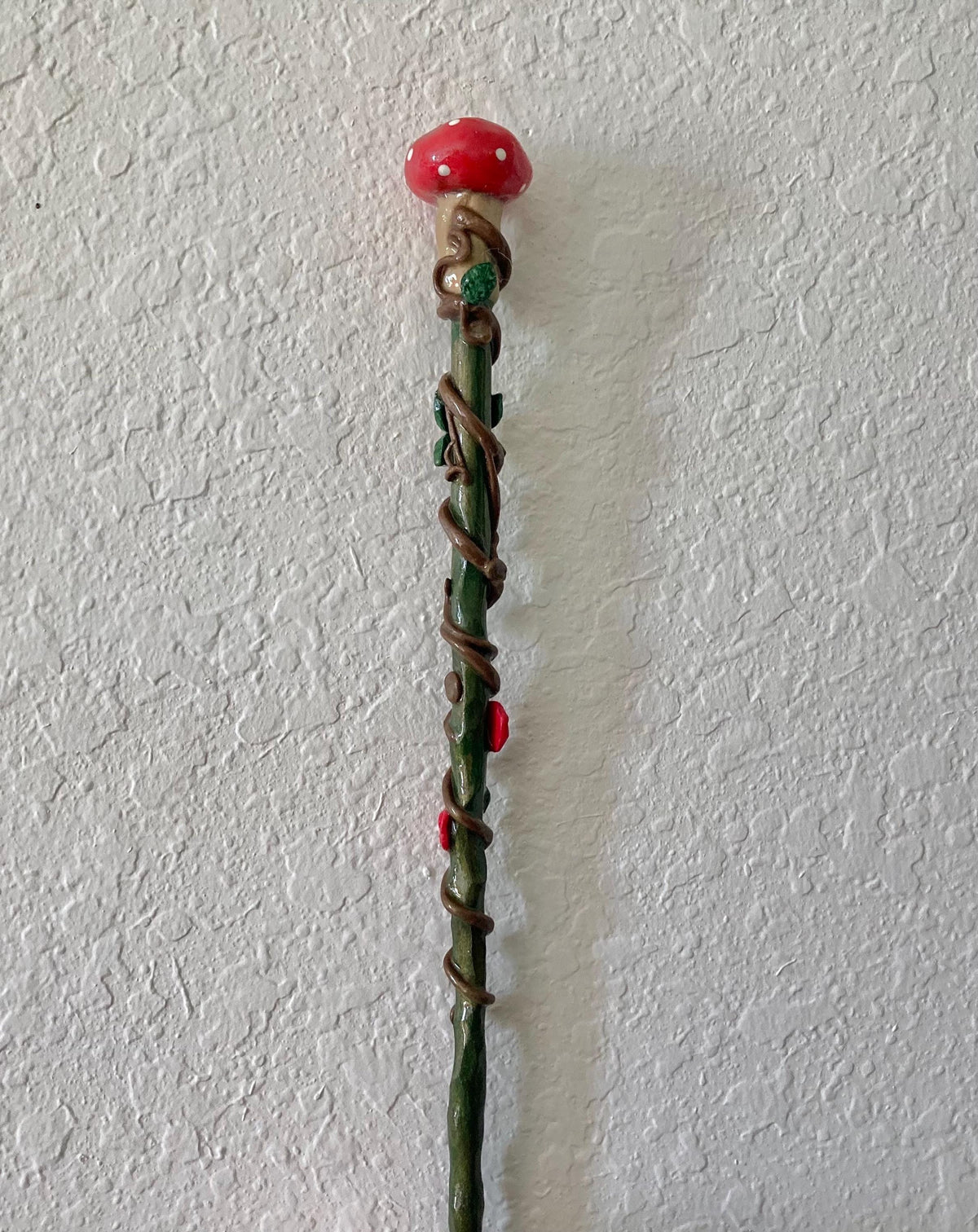 Mushroom fairy wand