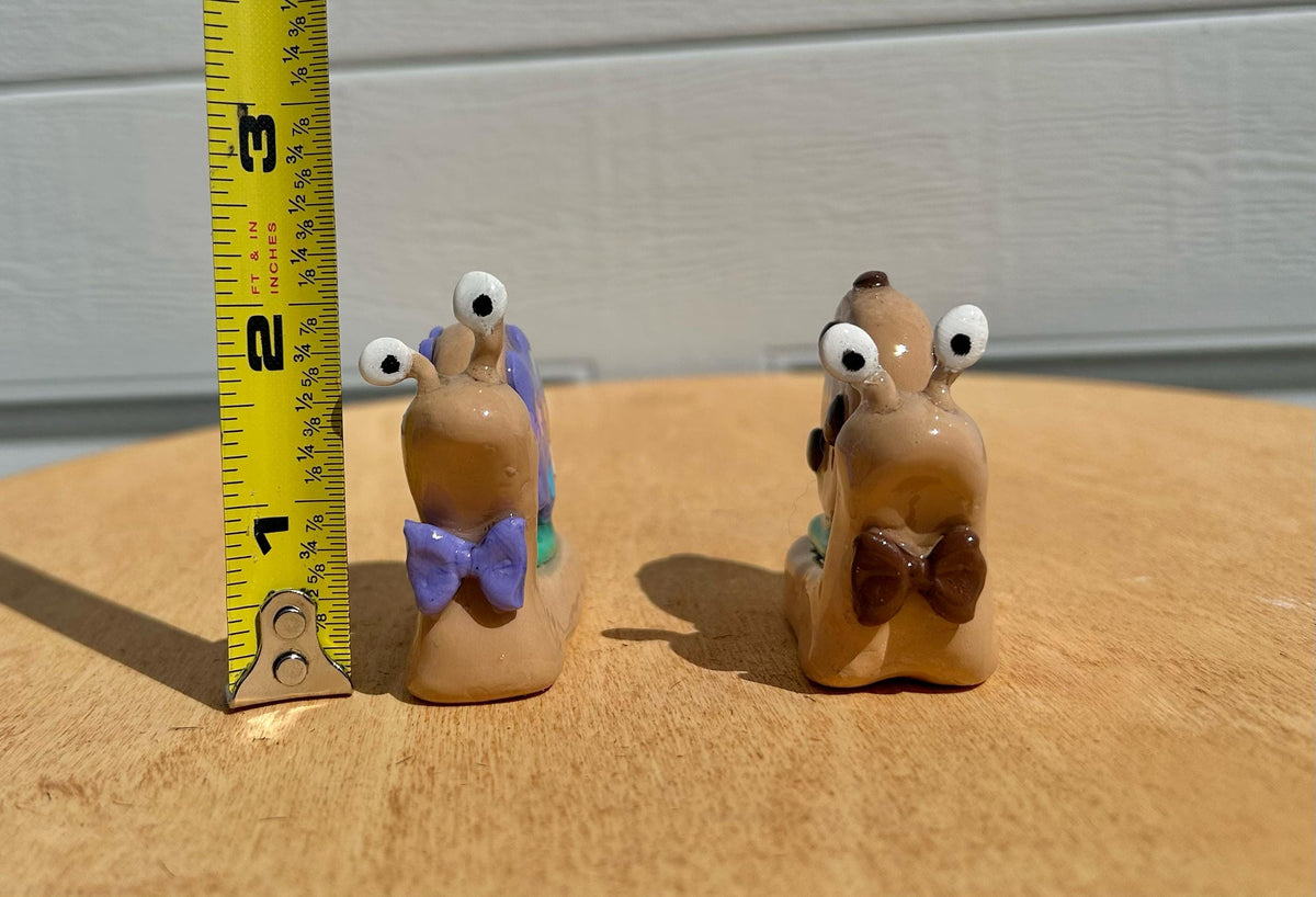 Cookie clay snail creatures