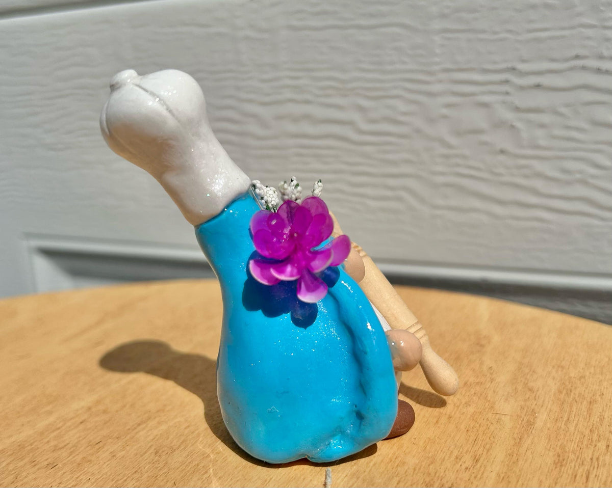 Baking Gnome Figurine