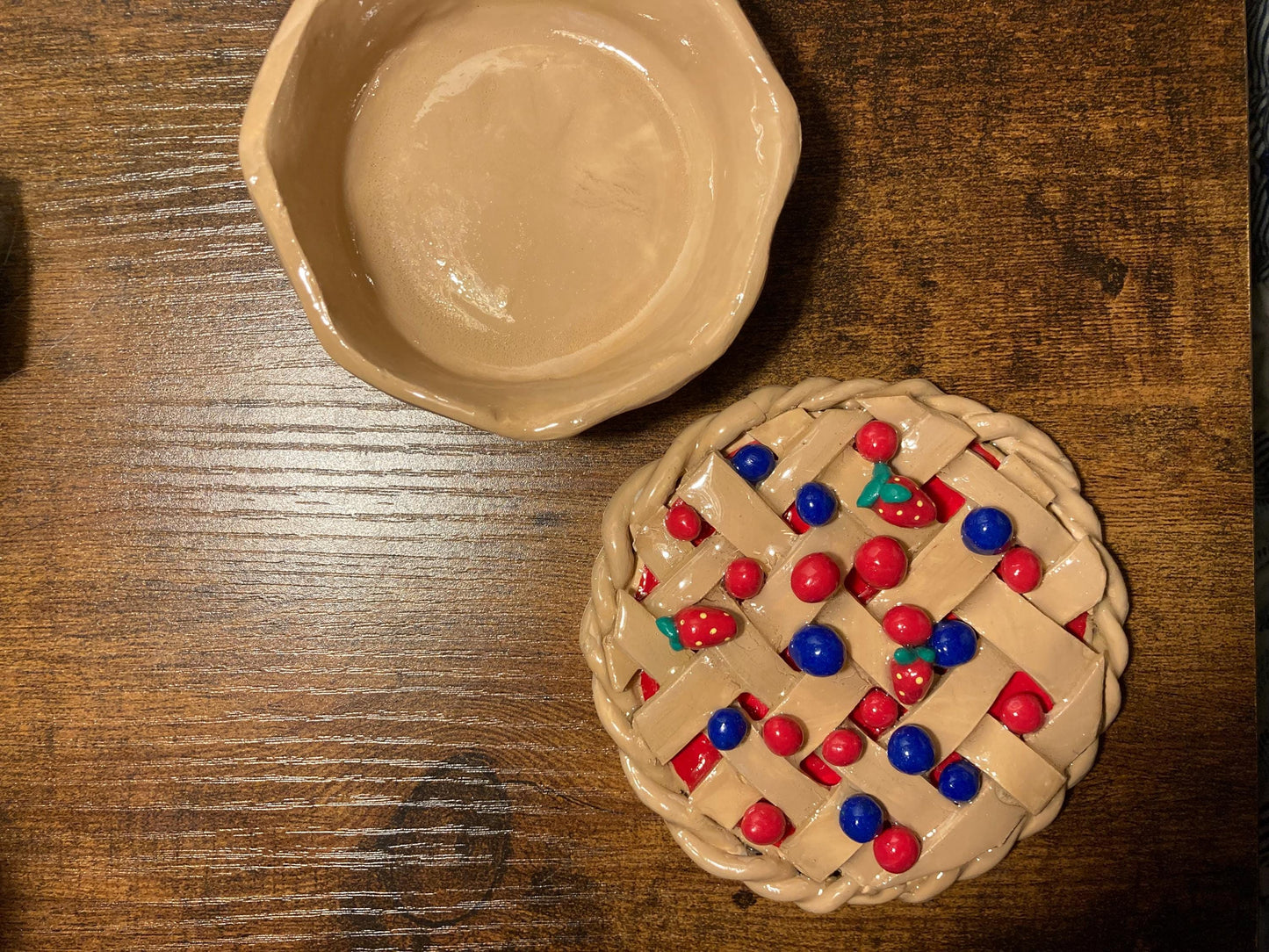 Pie trinket box