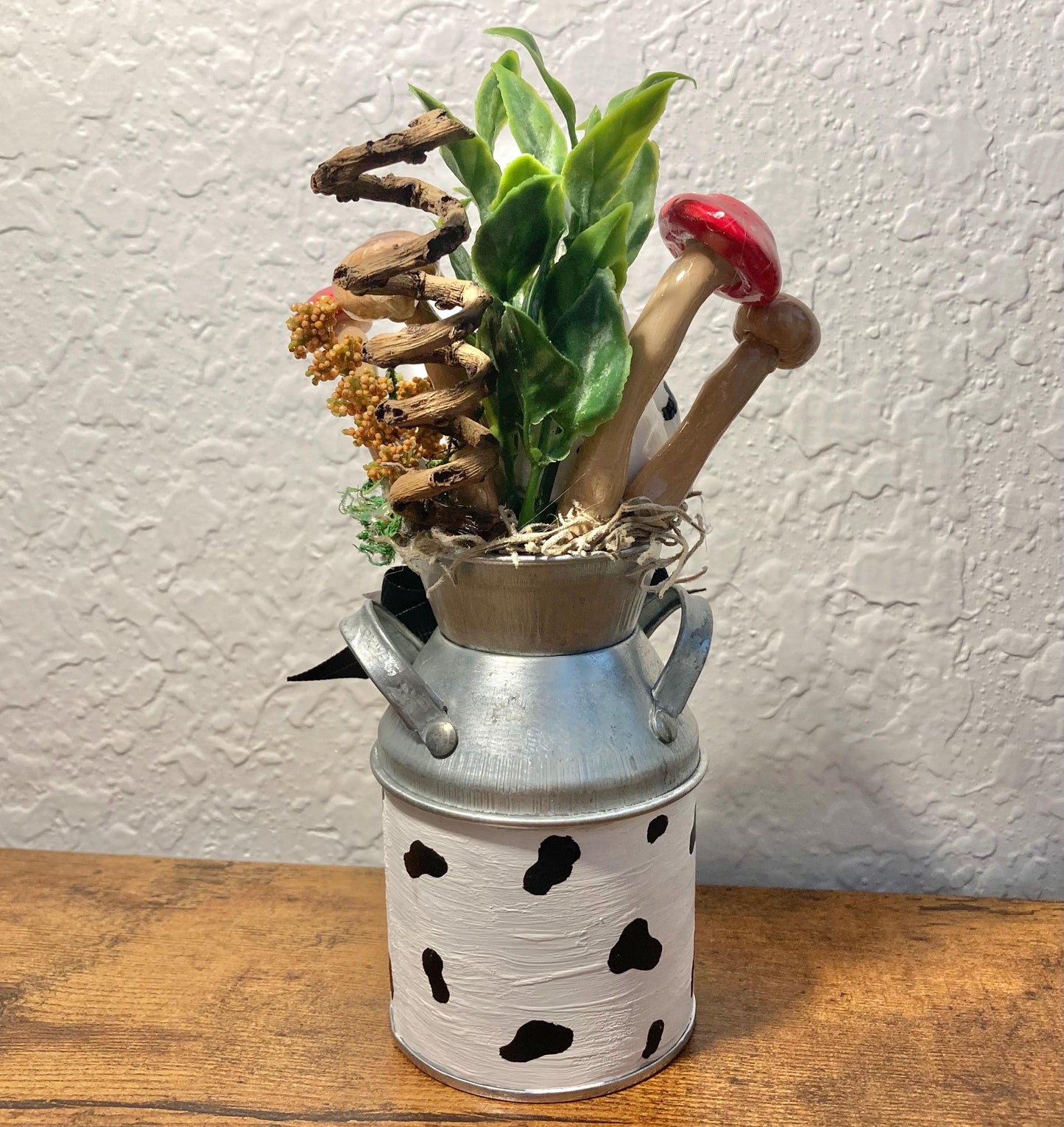Cow gnome arrangement,