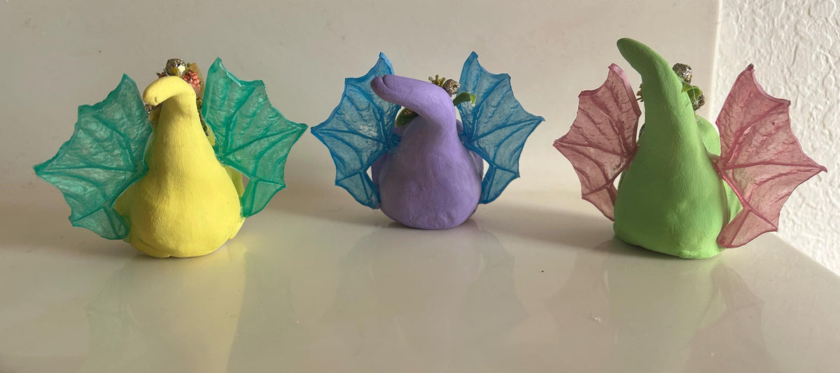Dragon gnome figurine