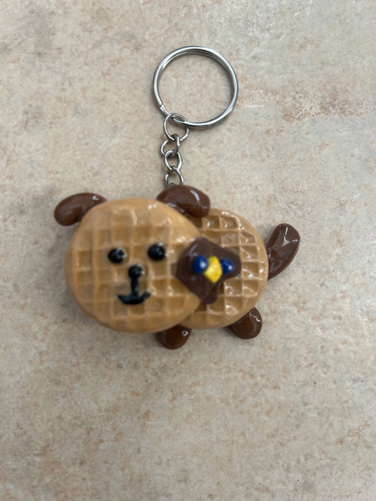 Dog and cat waffle charms