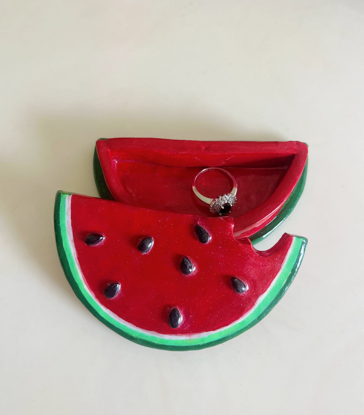 Watermelon trinket box
