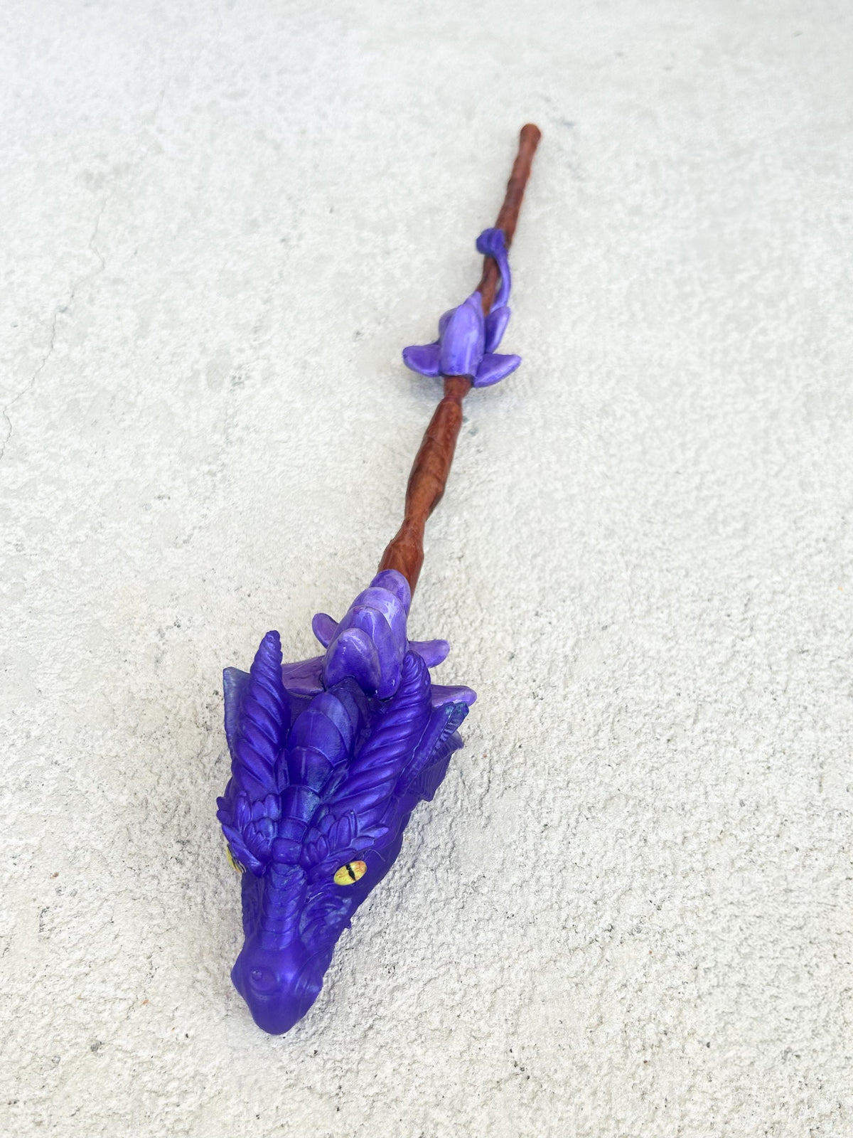 Handmade Resin Dragon Magic Wand/Sceptor