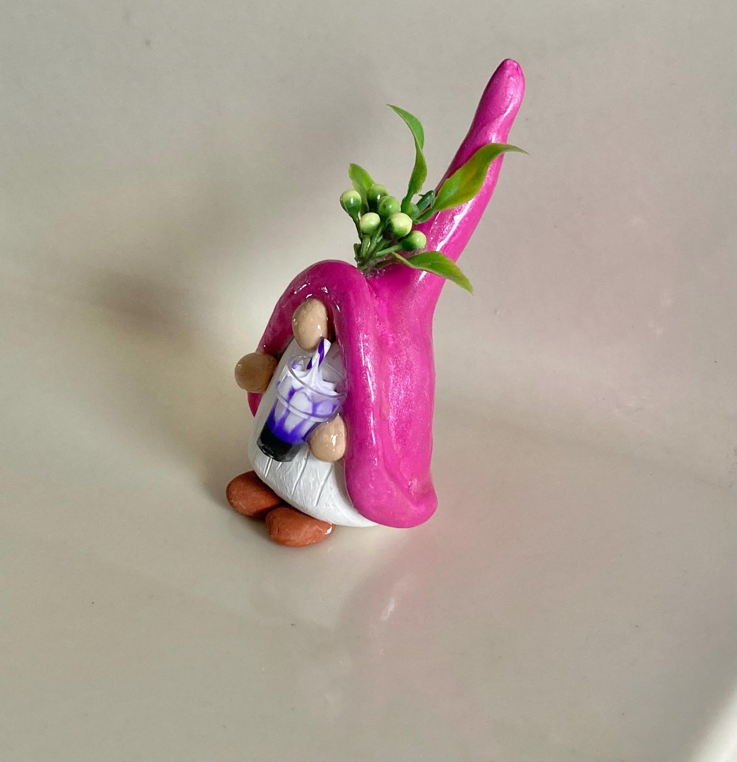Milkshake Gnome Figurine