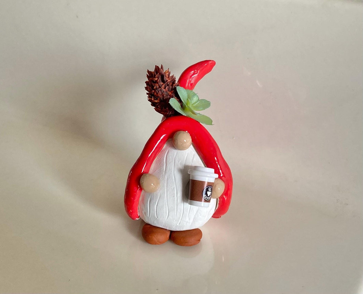 Coffee Gnome Figurine