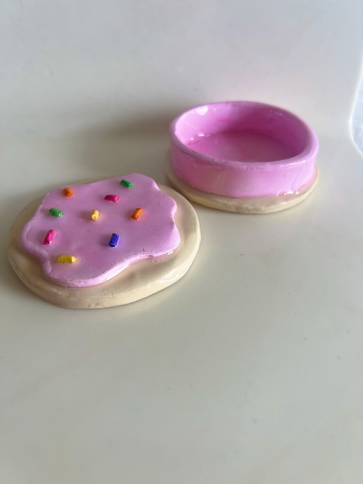 Sugar cookie trinket box