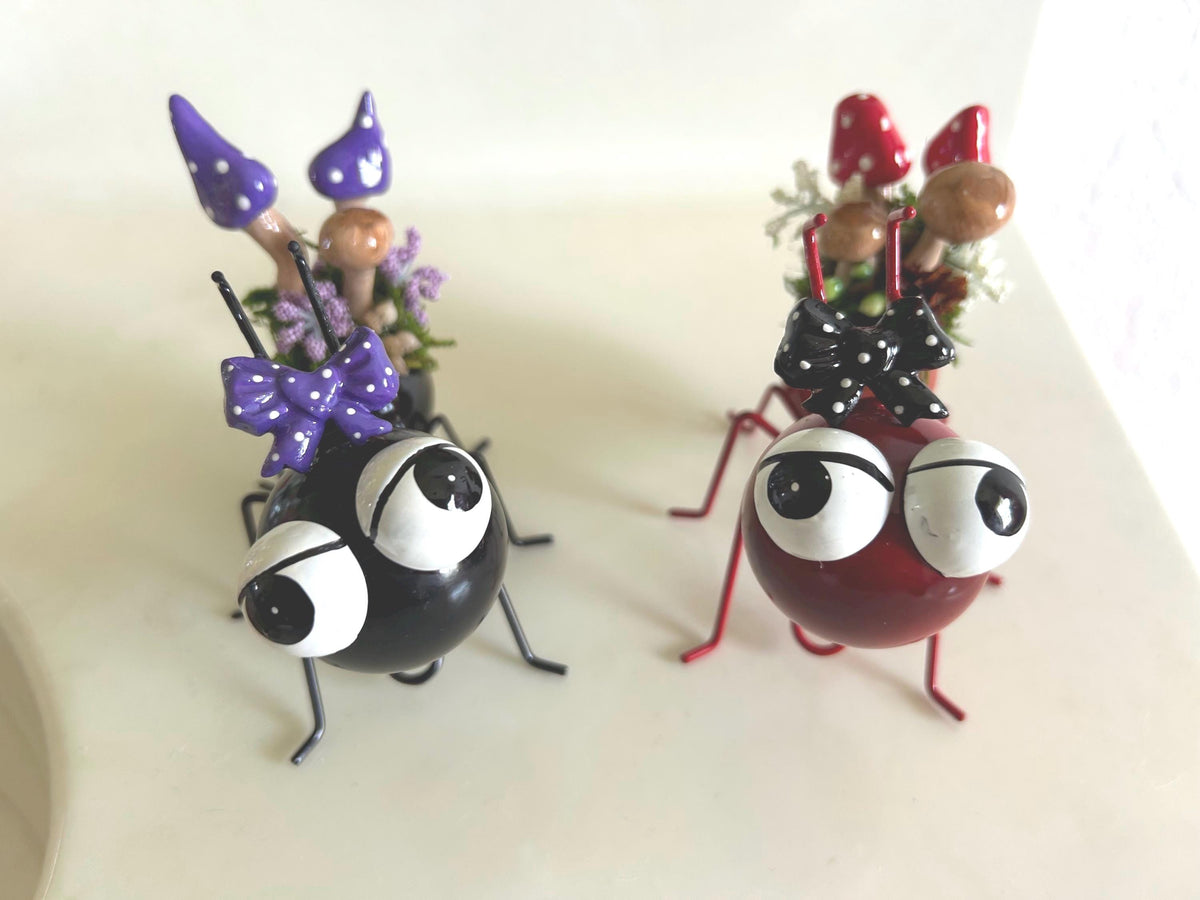 Metal Ant Fairy Garden
