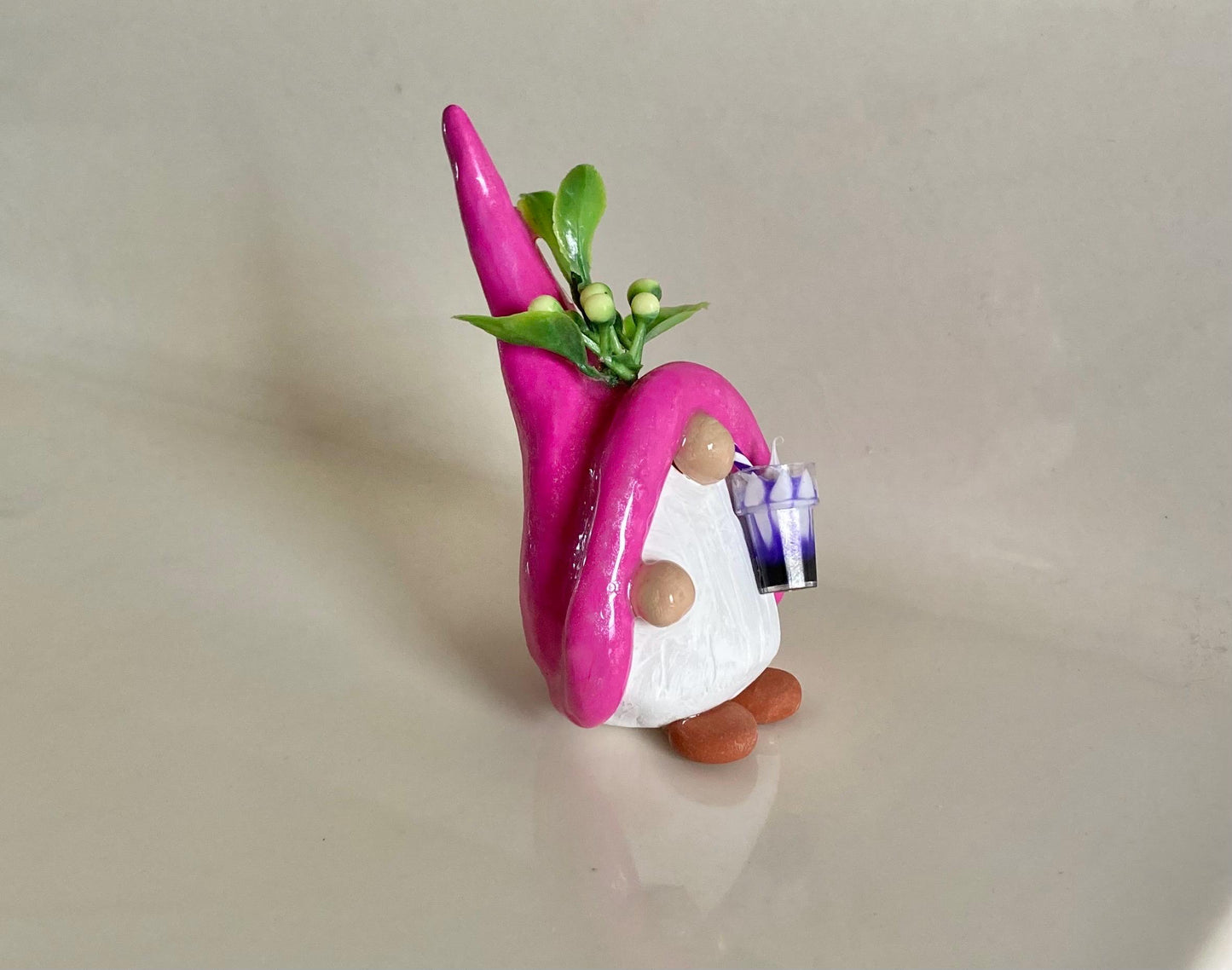 Milkshake Gnome Figurine