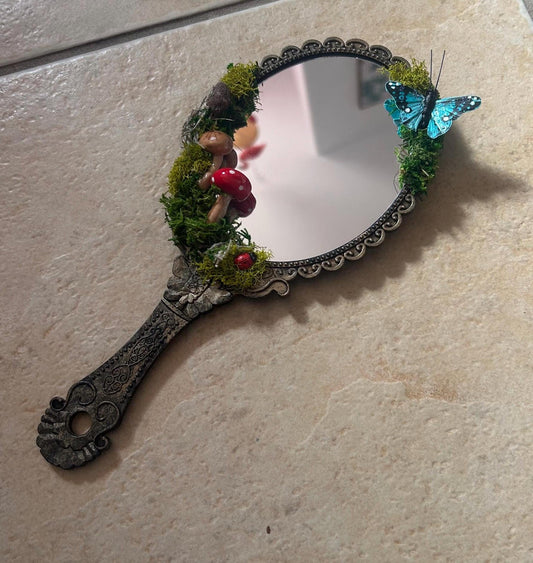 Butterfly Handheld Fairy Mirror
