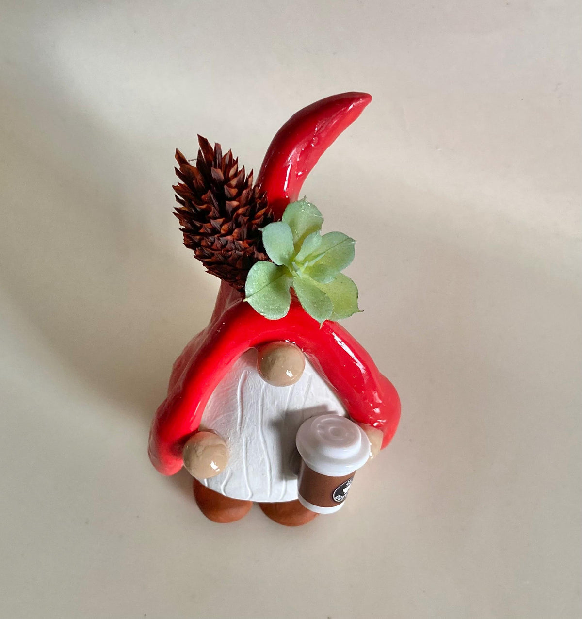 Coffee Gnome Figurine