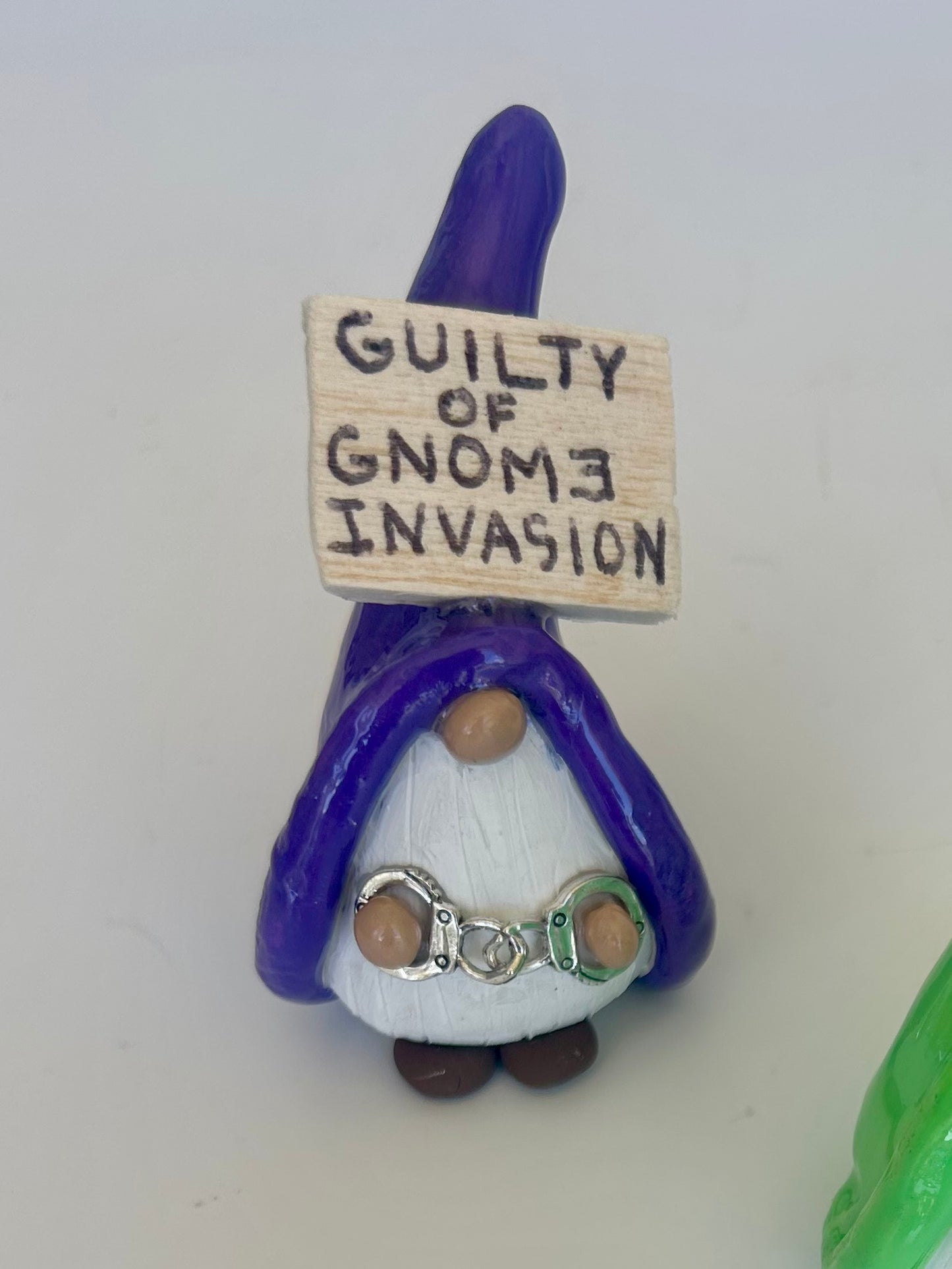 Gnome Invasion Arrested Gnomes