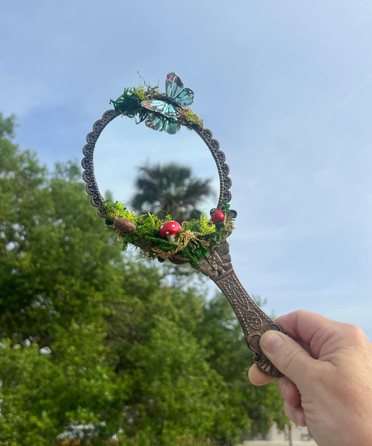 Butterfly Handheld Fairy Mirror