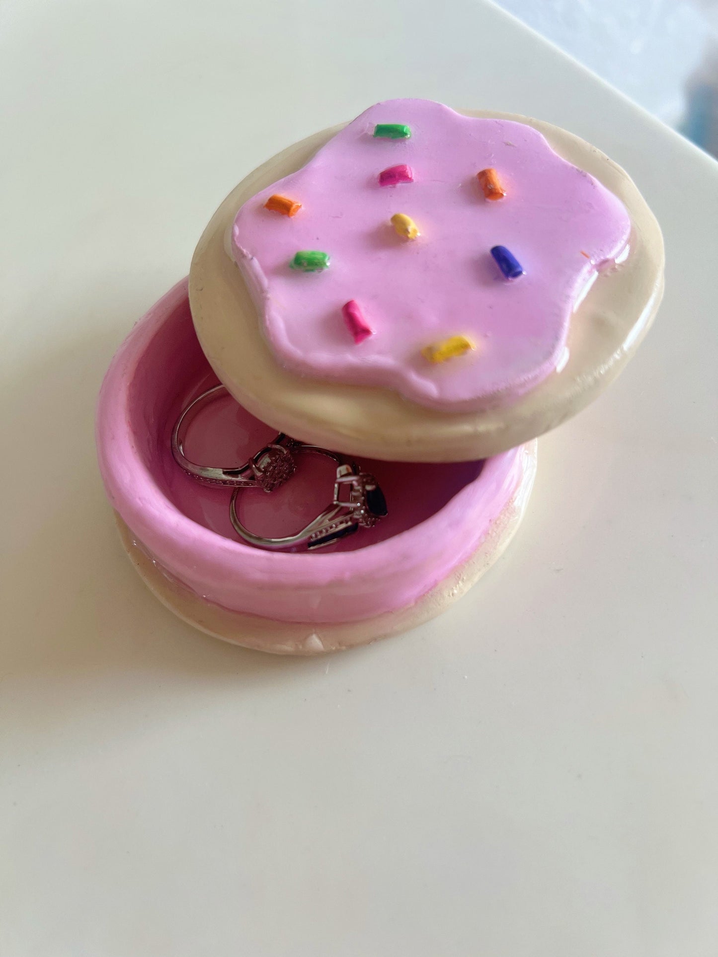 Sugar cookie trinket box