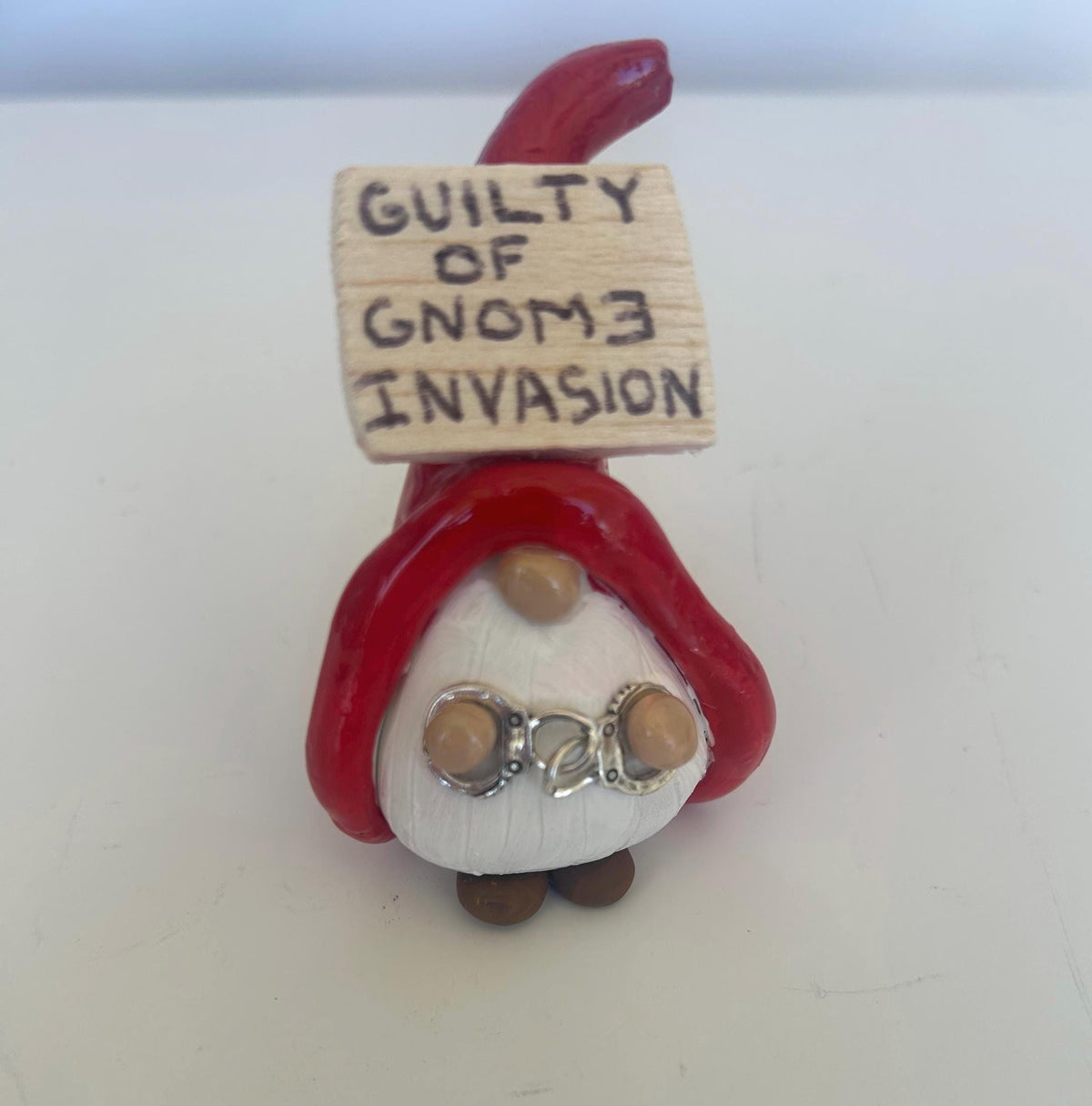 Gnome Invasion Arrested Gnomes