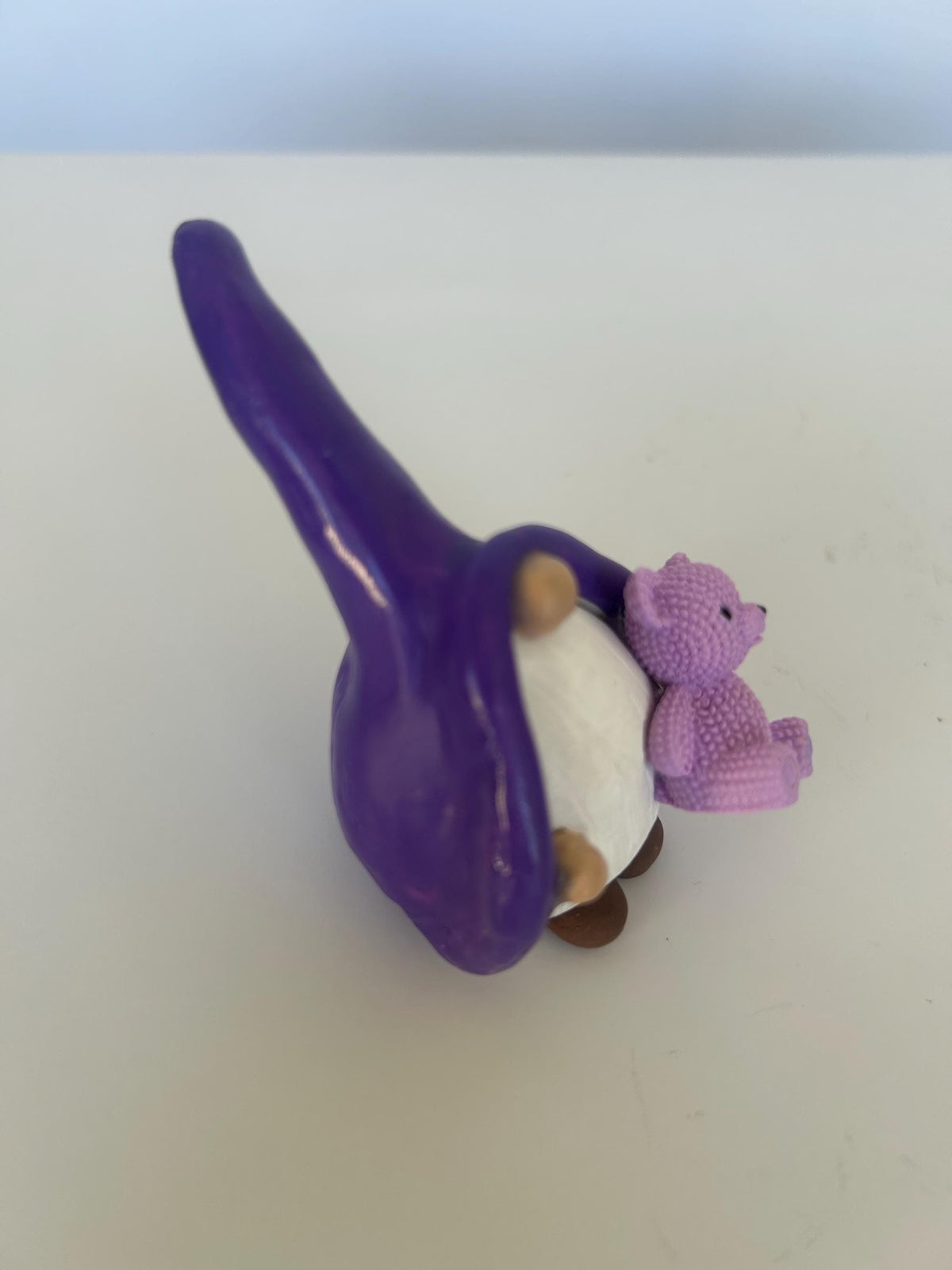 Stuffed Bear Gnome Figurine