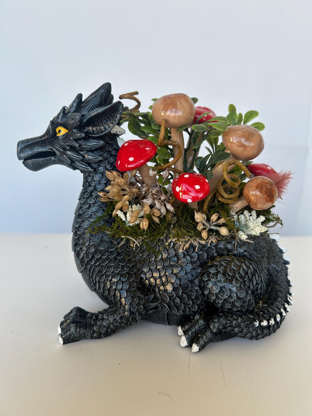 Dragon fairy garden
