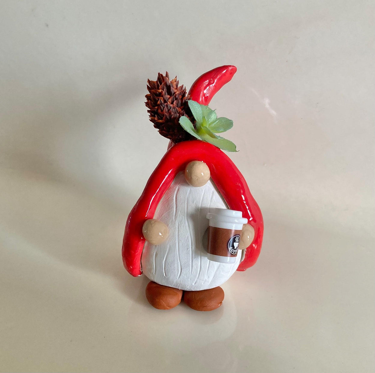 Coffee Gnome Figurine