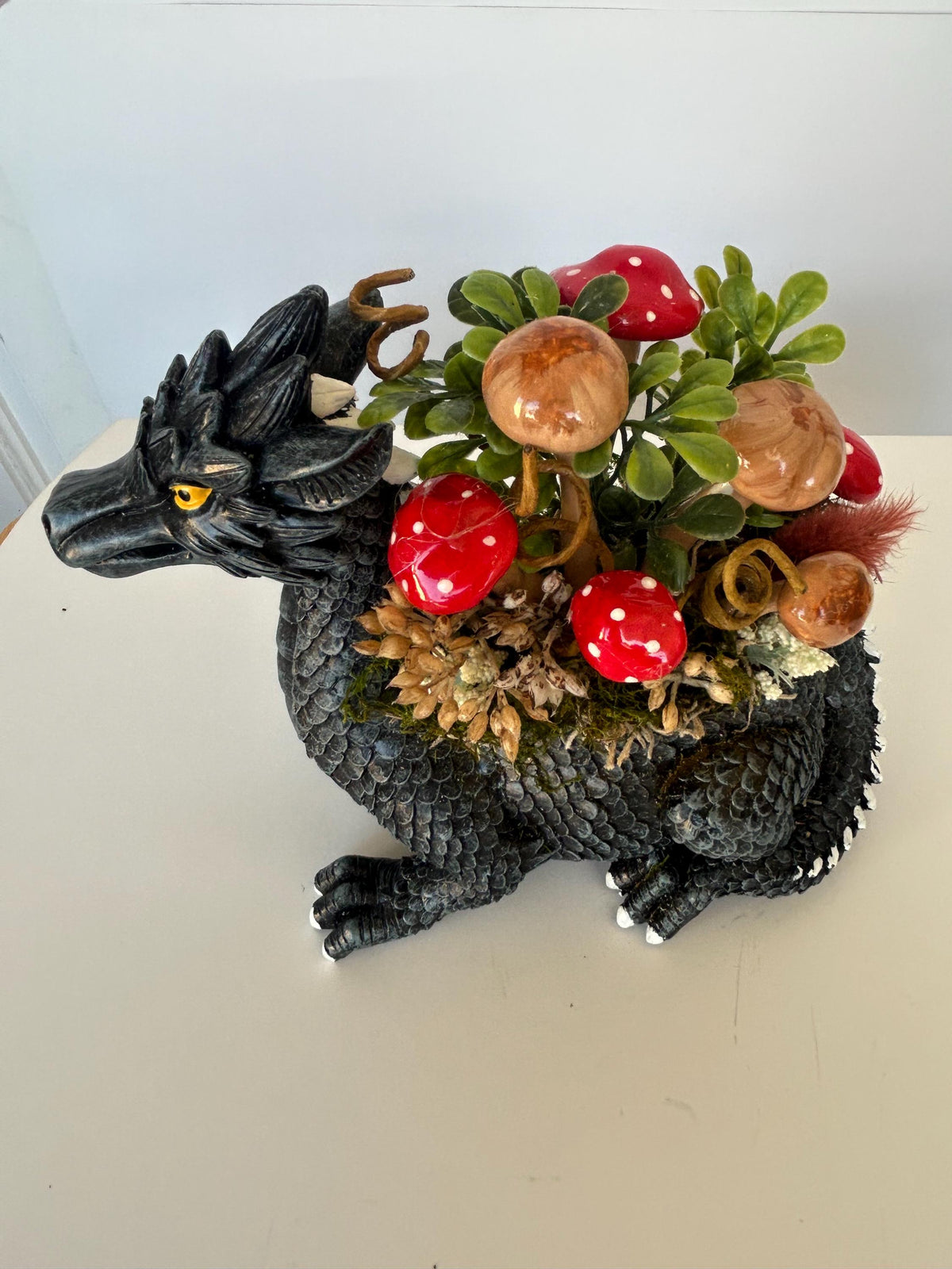 Dragon fairy garden