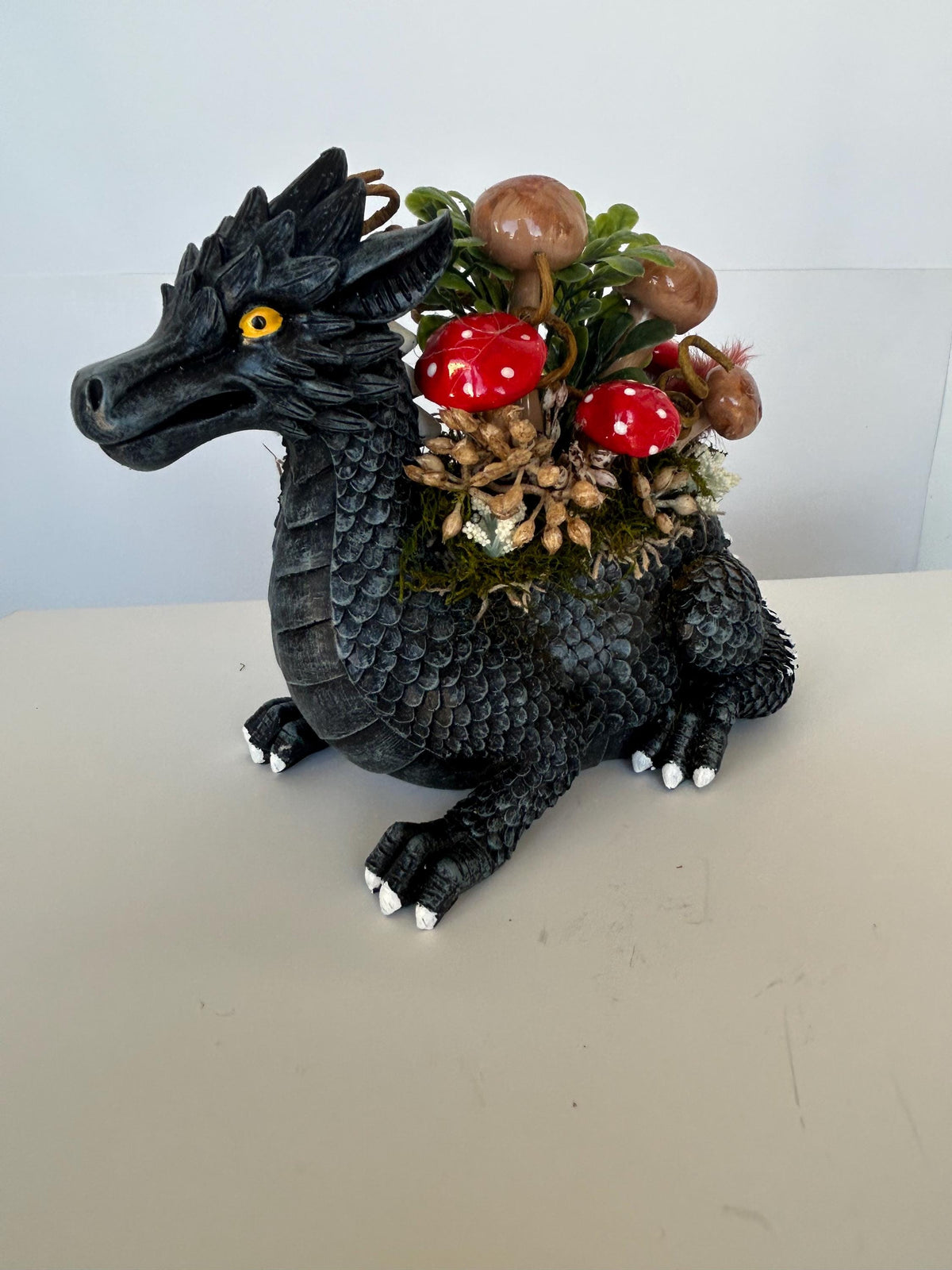 Dragon fairy garden