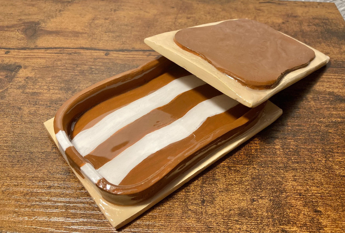 Smore Pop tart trinket tray