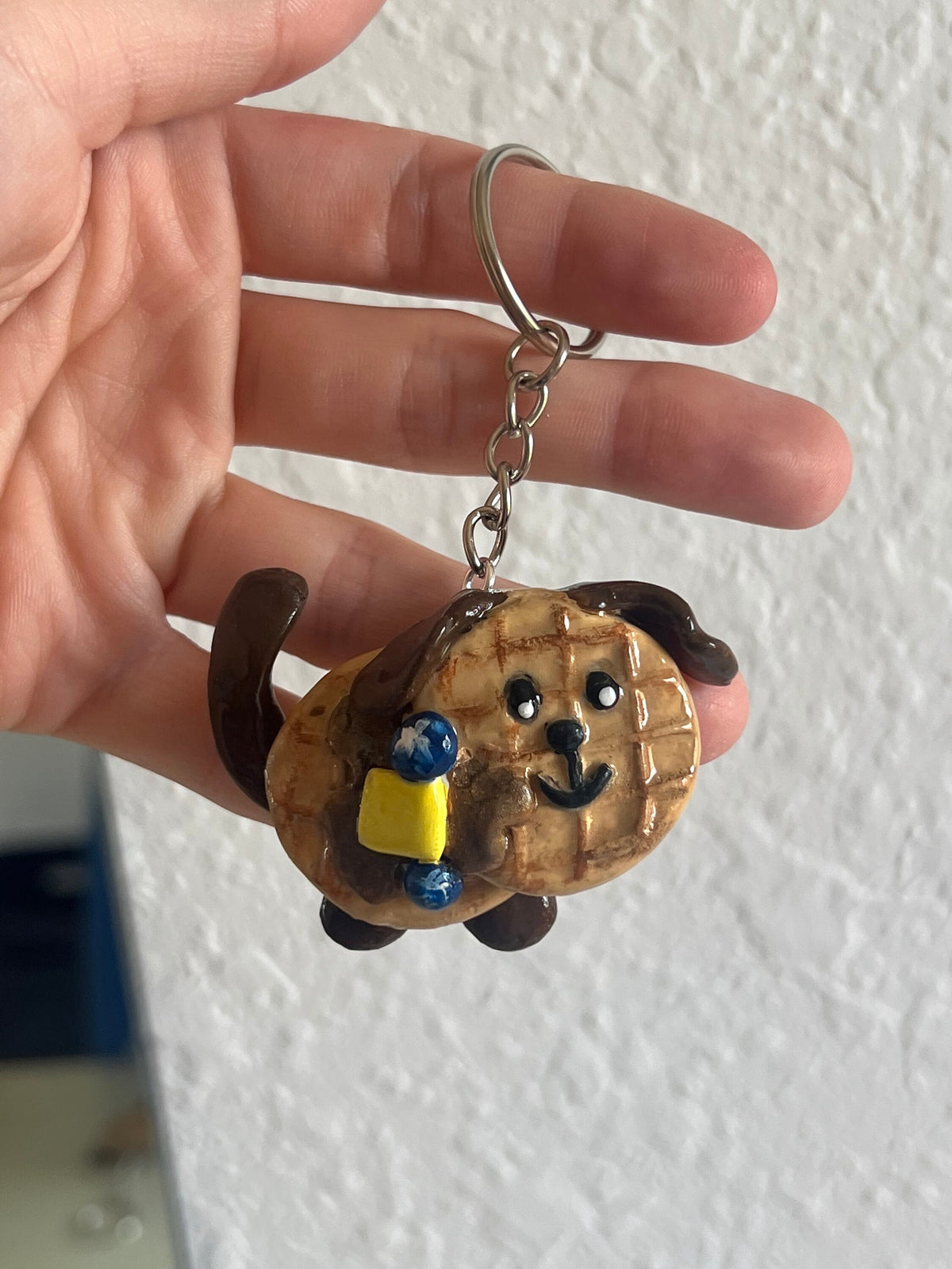 Dog and cat waffle charms