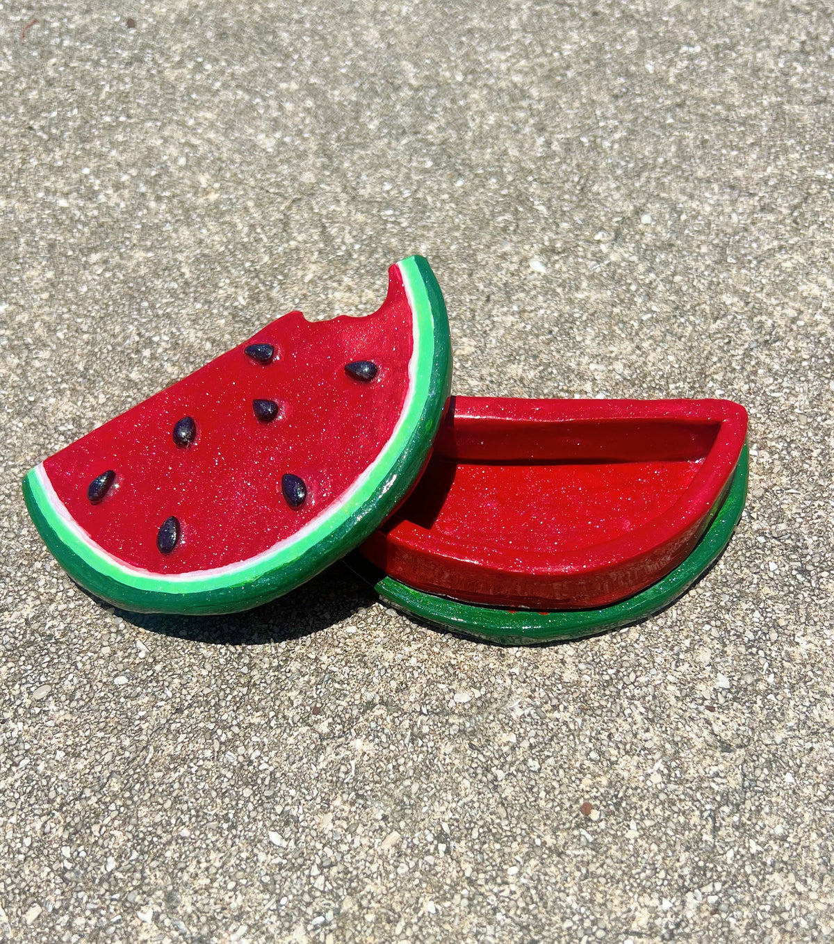 Watermelon trinket box