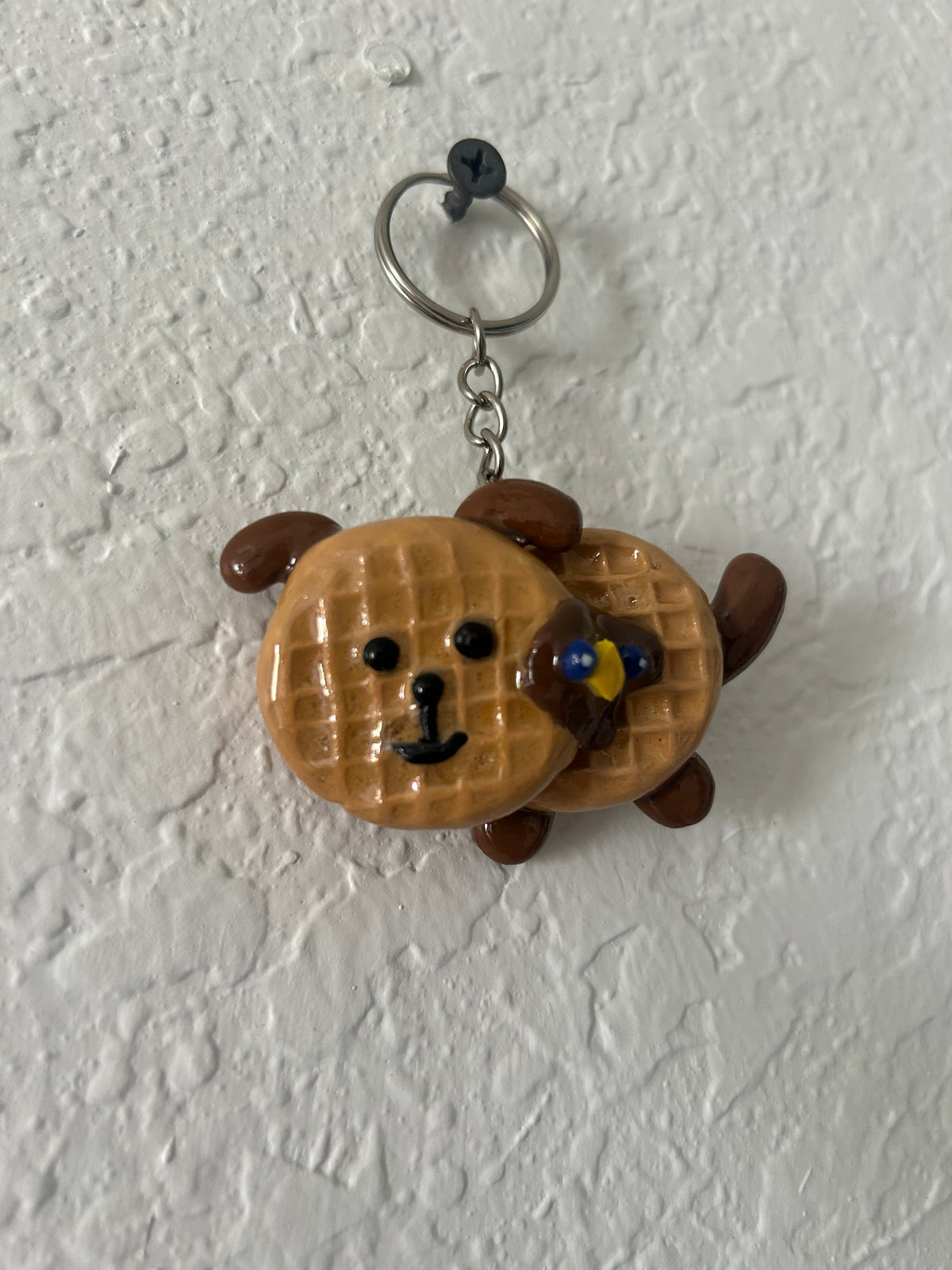 Dog and cat waffle charms