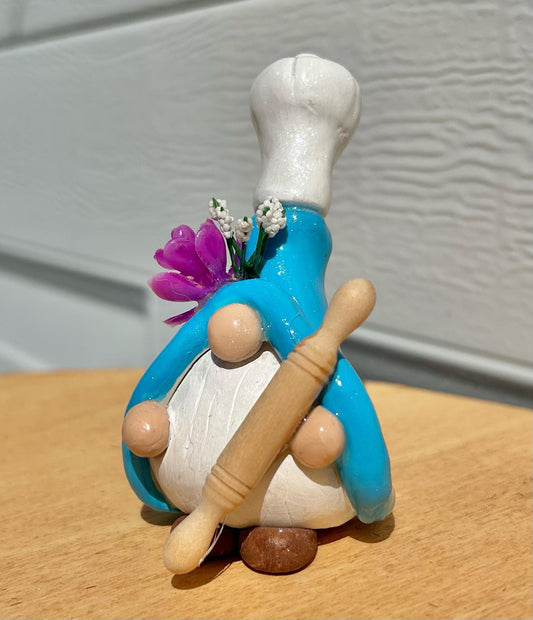 Baking Gnome Figurine