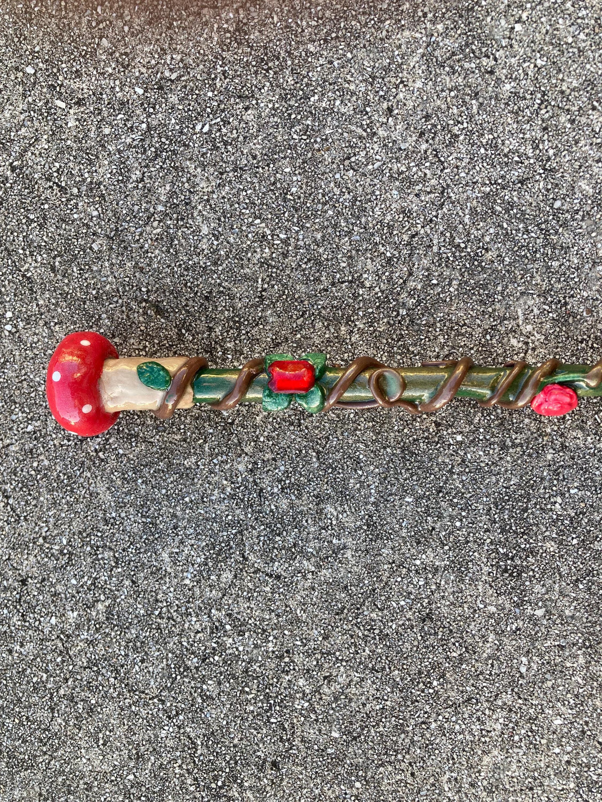 Mushroom fairy wand