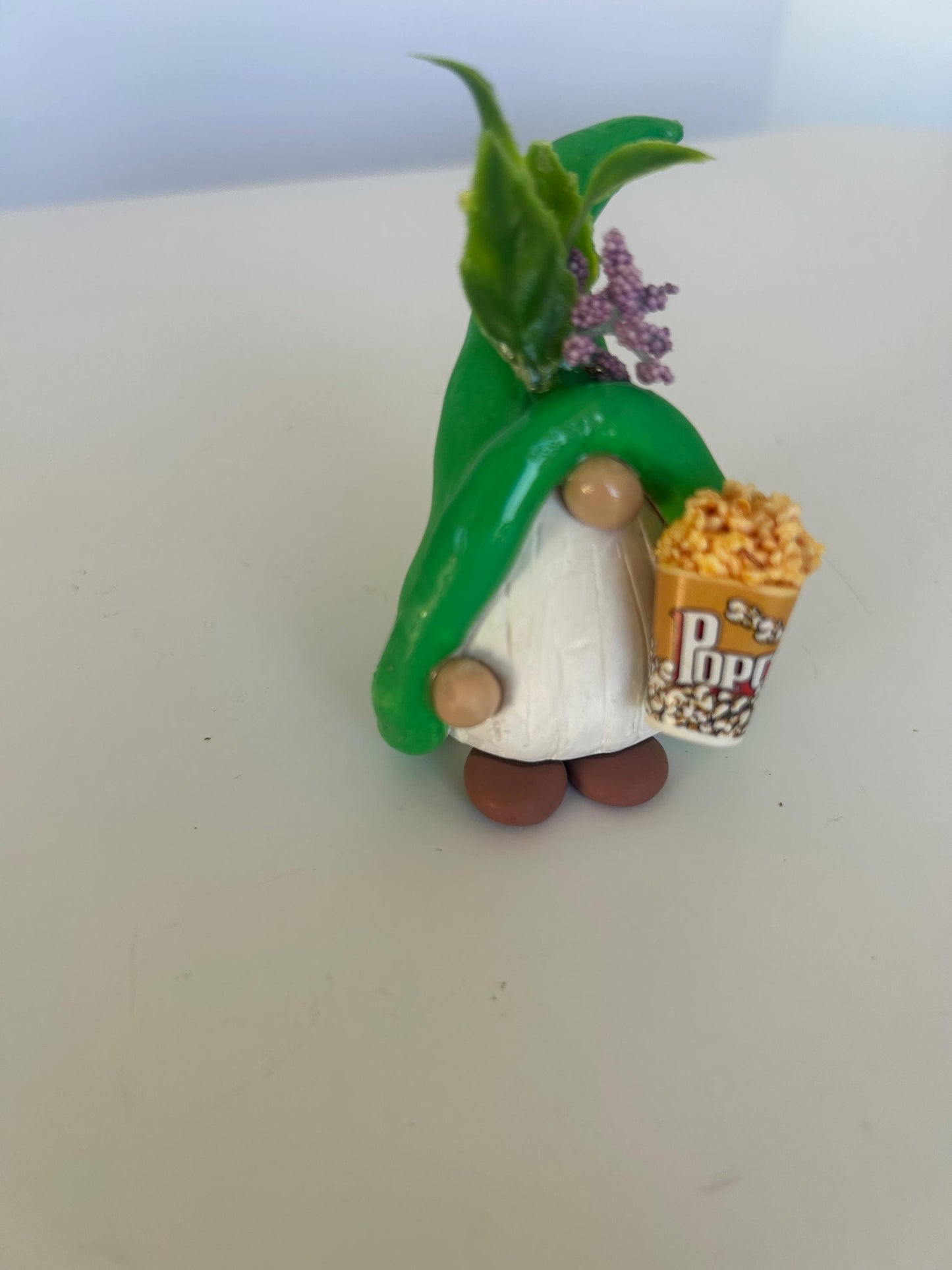 Popcorn Gnome Figurine