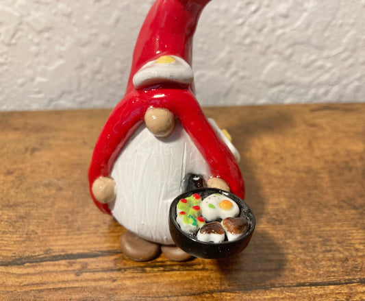 Breakfast Gnome Figurine