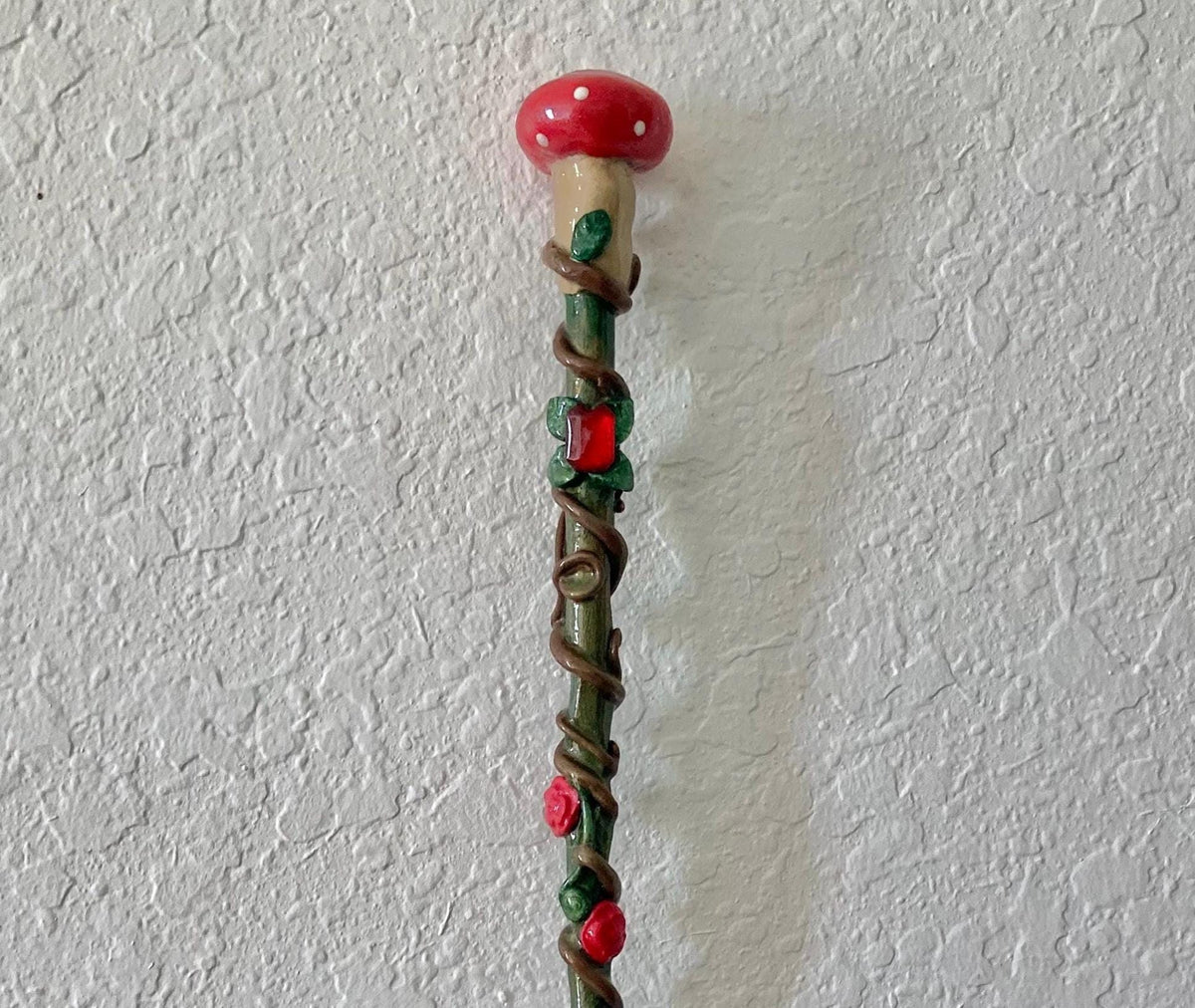 Mushroom fairy wand