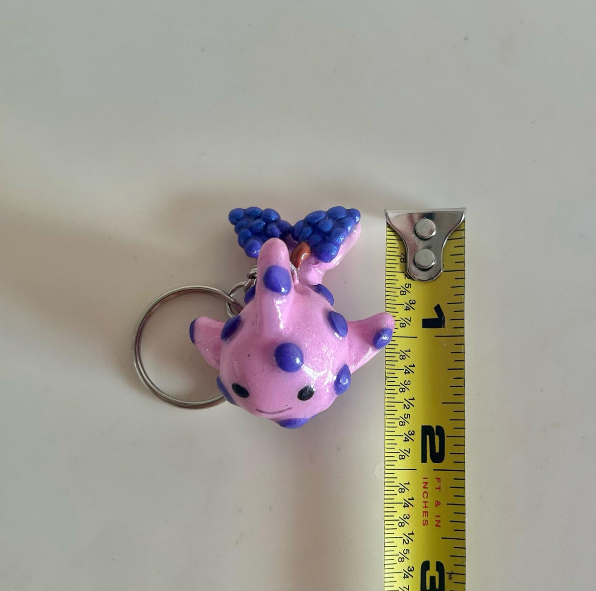 Grape fish bag charm