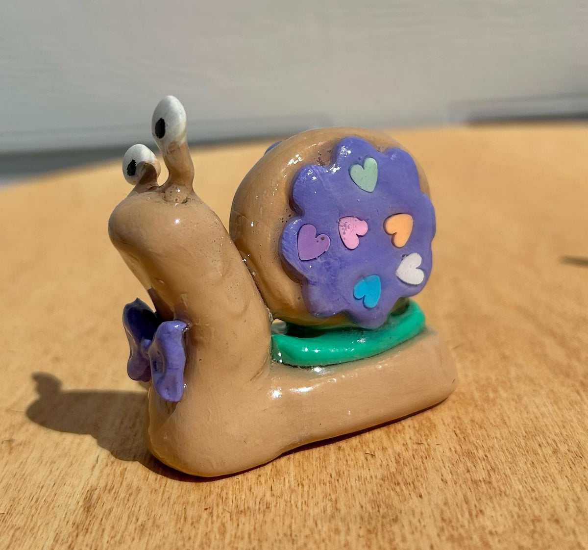 Cookie clay snail creatures