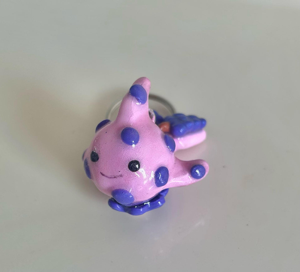 Grape fish bag charm