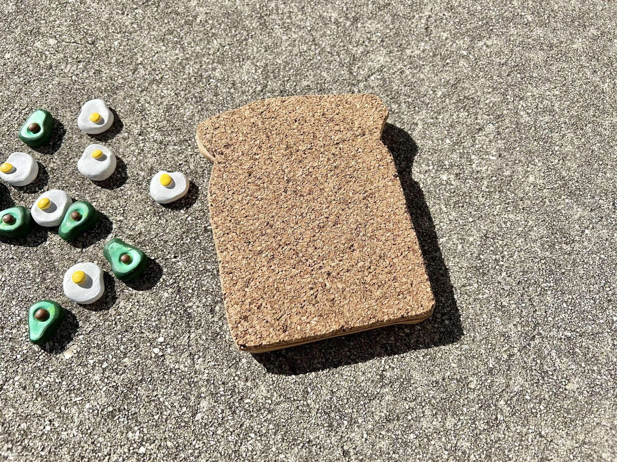 Avocado toast tic tac toe