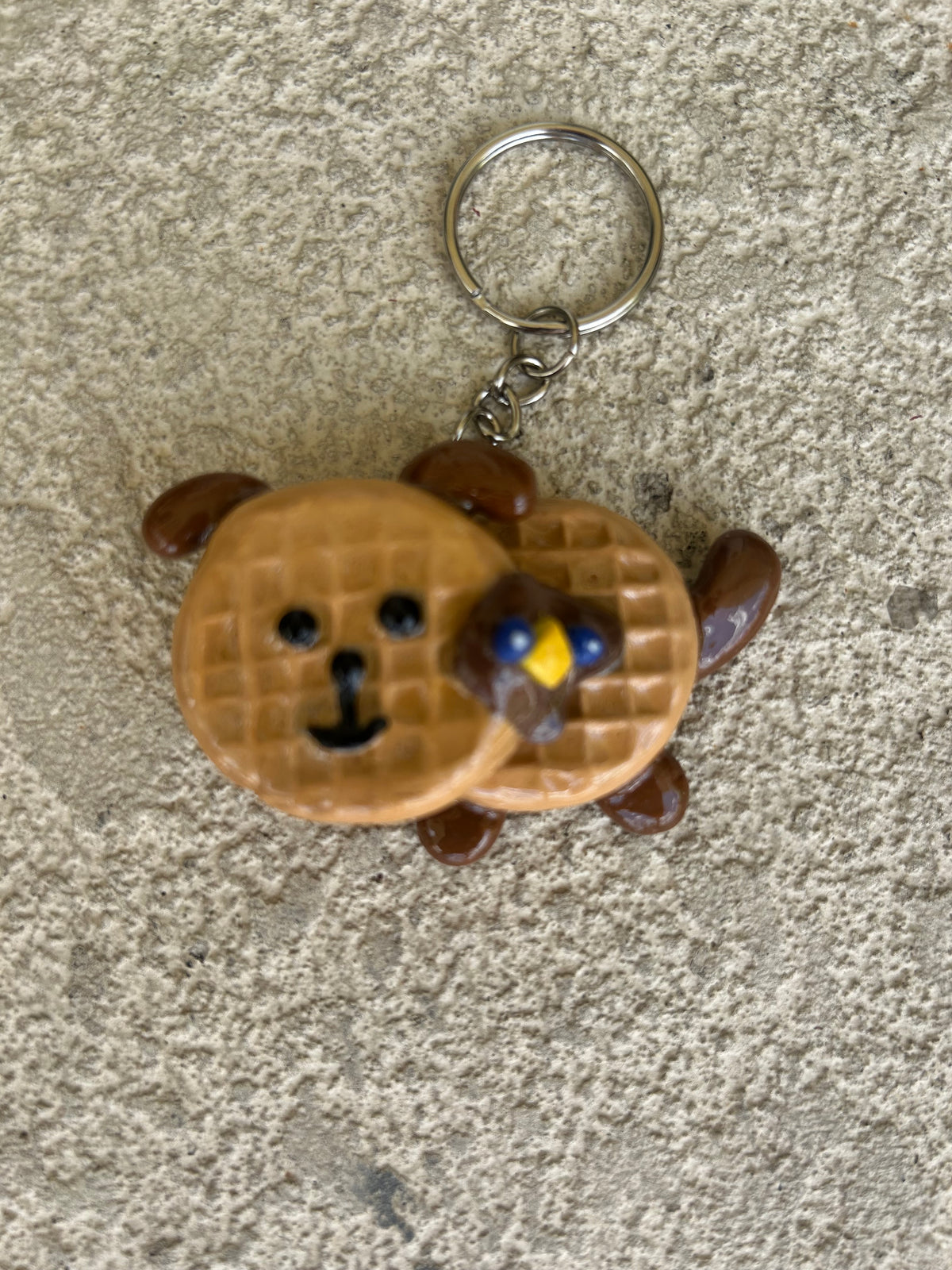 Dog and cat waffle charms
