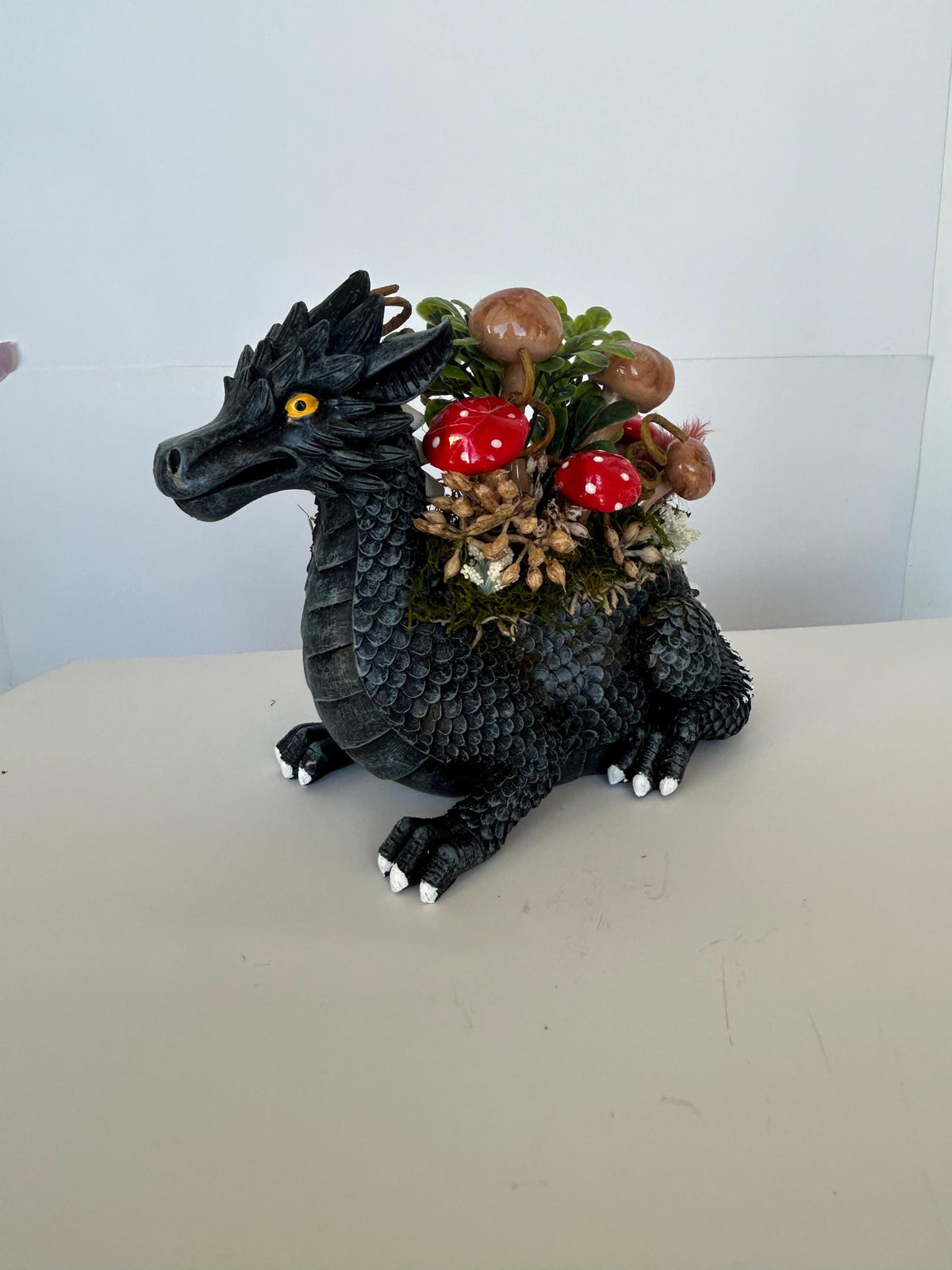 Dragon fairy garden