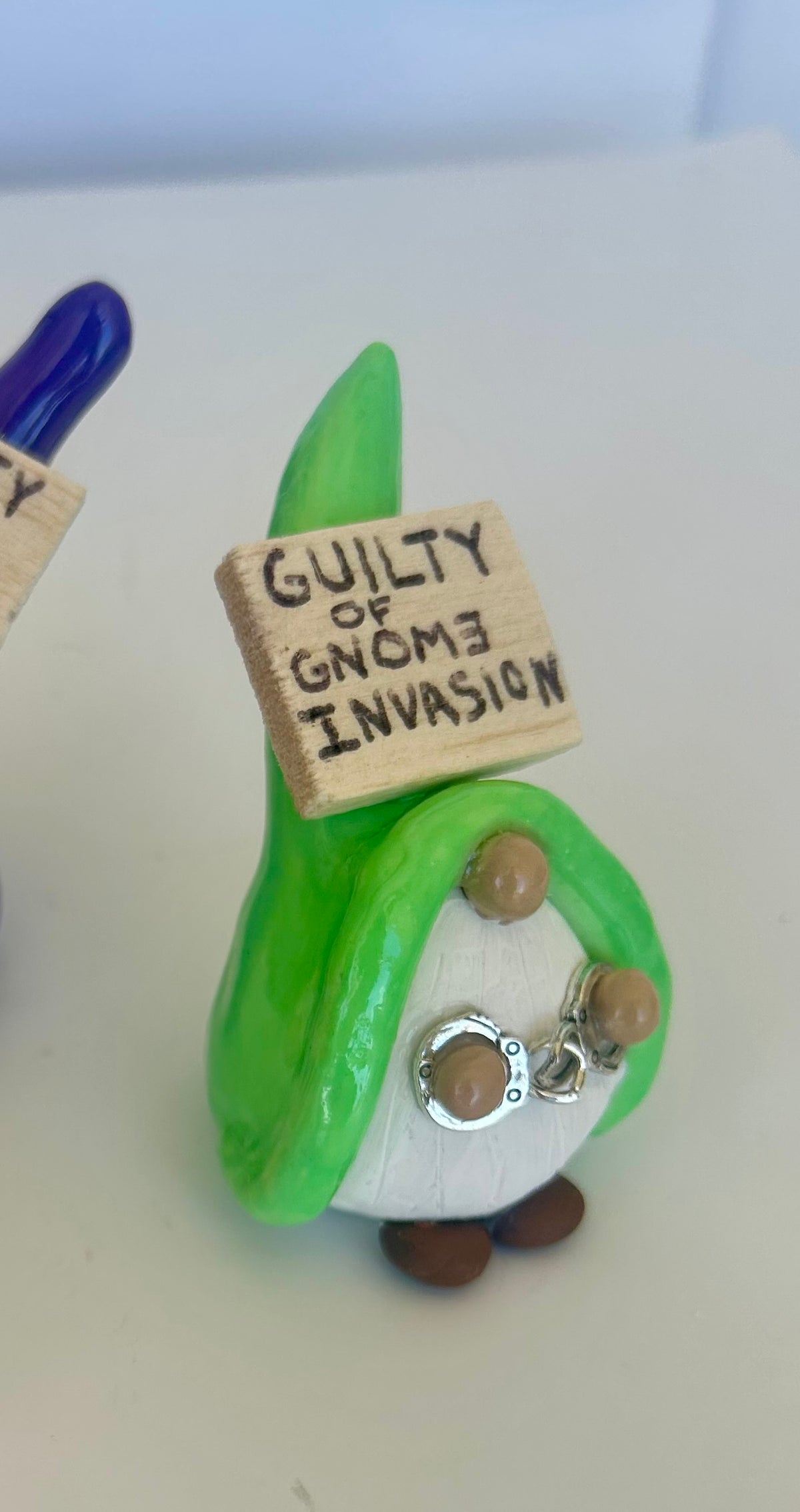 Gnome Invasion Arrested Gnomes