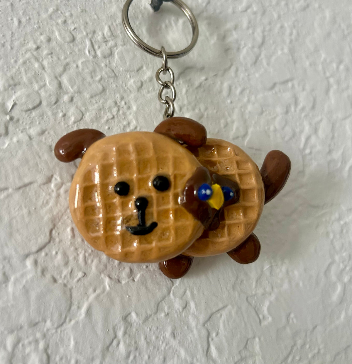 Dog and cat waffle charms