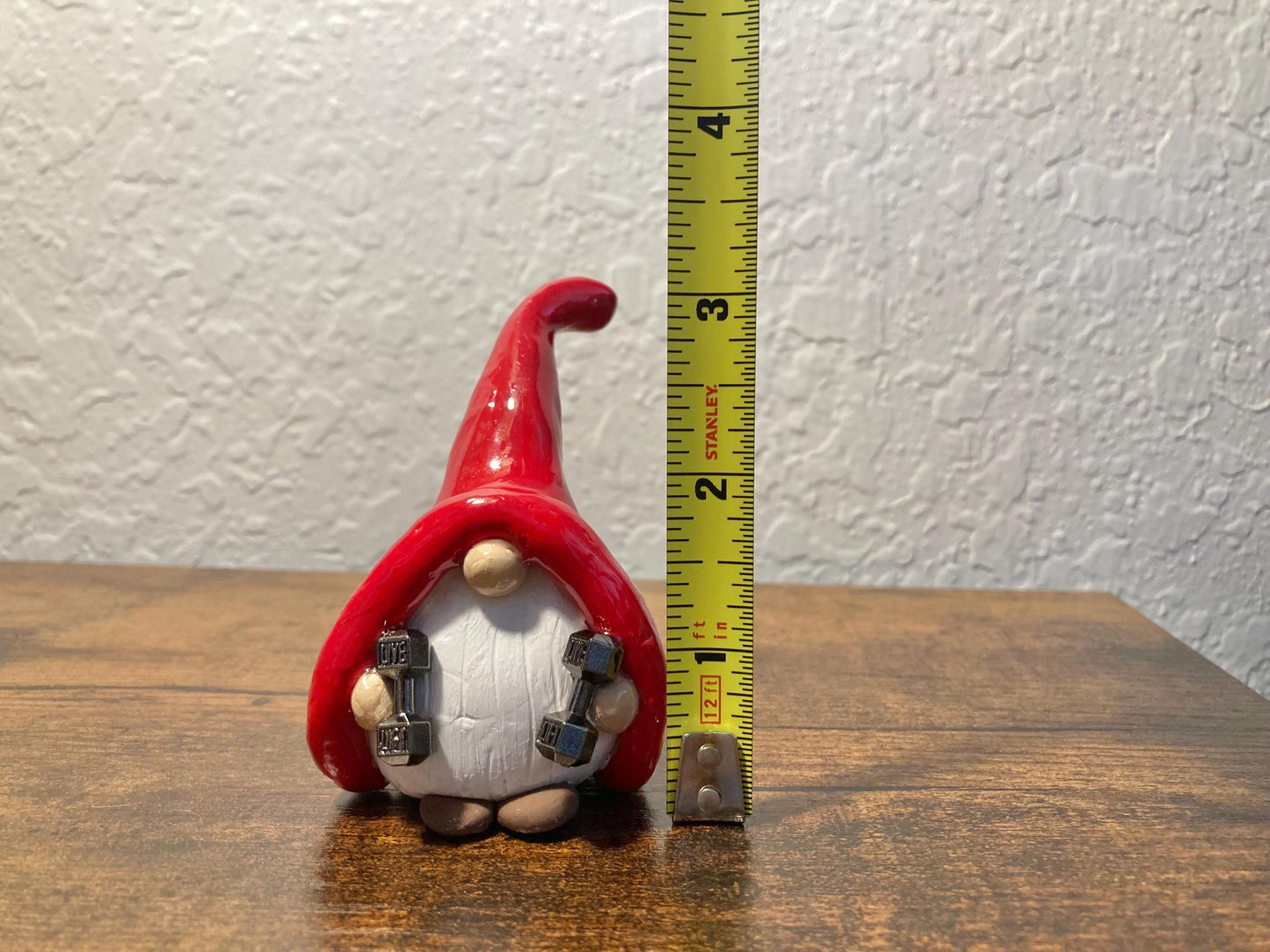 Dumbell Gnome Figurine