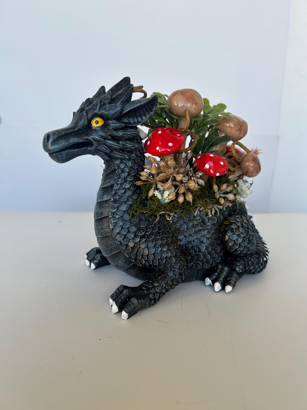 Dragon fairy garden